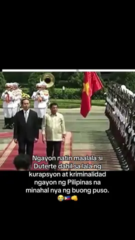 Walang lugar ang kurapsyon kriminalidad sa pamumuno ni Duterte. Tay balik kana . 🇵🇭😣#fyp #pilipinas #duterte #floodcontrol #viral 