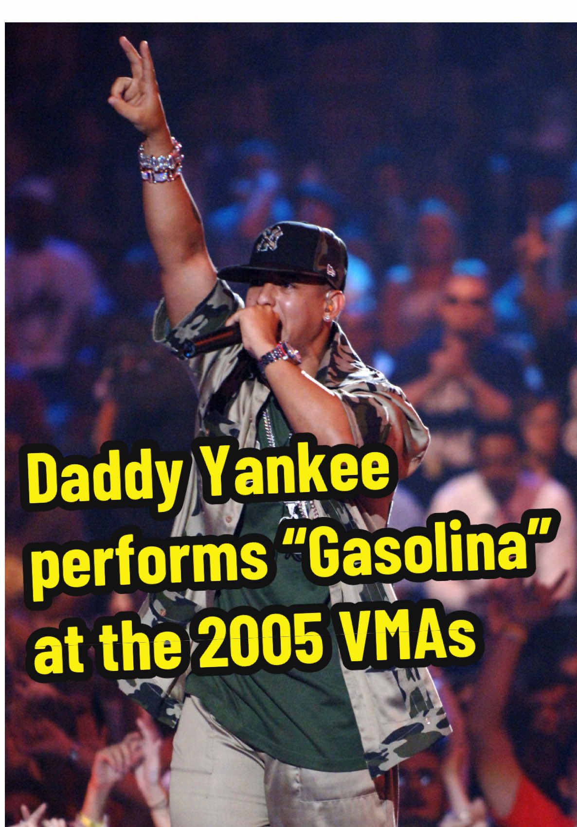 2005 = the year @daddyyankee poured gasoline all over the #VMAs stage 🔥 The #VMAs return this Sunday for the first-time ever on @CBS + @Paramount+ 🎤