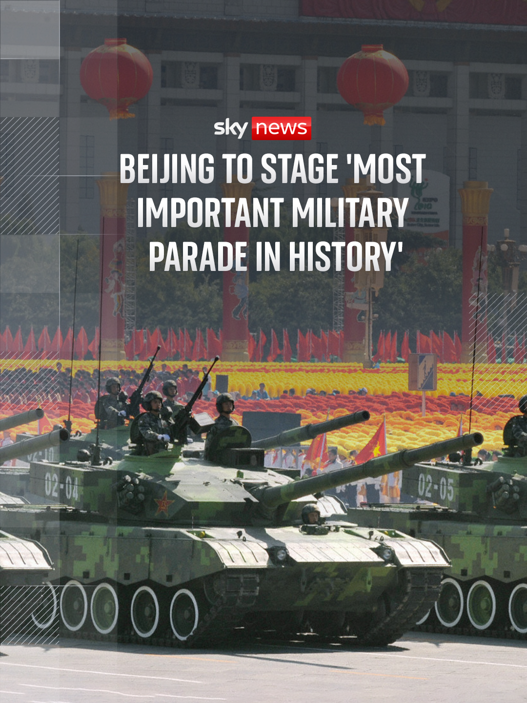 #China's Victory Day parade on 3 #September will mark the 80th anniversary of #Japan's formal surrender in the #SecondWorldWar. #Chinese #Academic Victor Gao told Sky's Yalda Hakim: 'It will showcase the best military weapons of all kinds'.