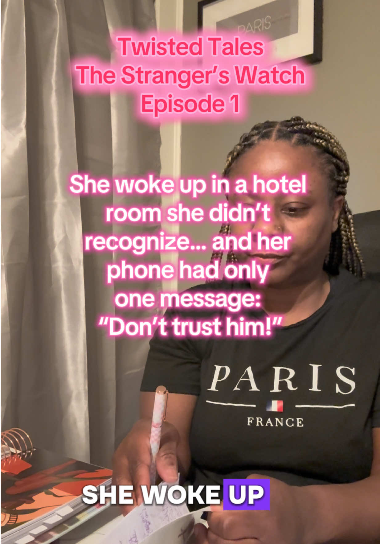 Twisted Tales Waking up in a stranger’s hotel room… with only one warning: Don’t trust him. 😳 What would you do run or play it cool? Comment below! ⬇️ #mystery #storytime #twistedtales 