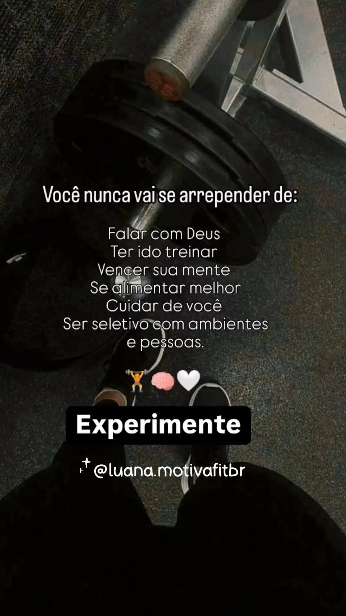 “Não é sobre tempo, é sobre prioridade.”👏💪 #treino #foco #disciplina #treinodiario #gym 