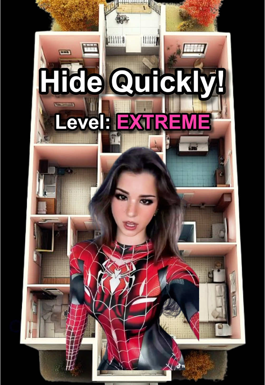 Hide and Seek #hideandseek #game #tiktokgame #interactive #survival #brookemonk #fyp #viral 