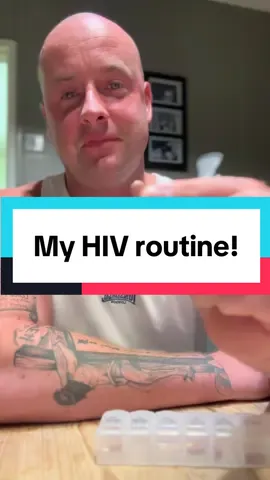 My HIV routine! #hiv #hivawareness #aids #hivpositive #fyp 