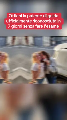 🇮🇹Ottieni la patente di guida ufficialmente riconosciuta in 7 giorni senza fare l'esame #guidaitaliana #patenteb2025 #esameguida2025 #patenteonline #patenteperstranieri