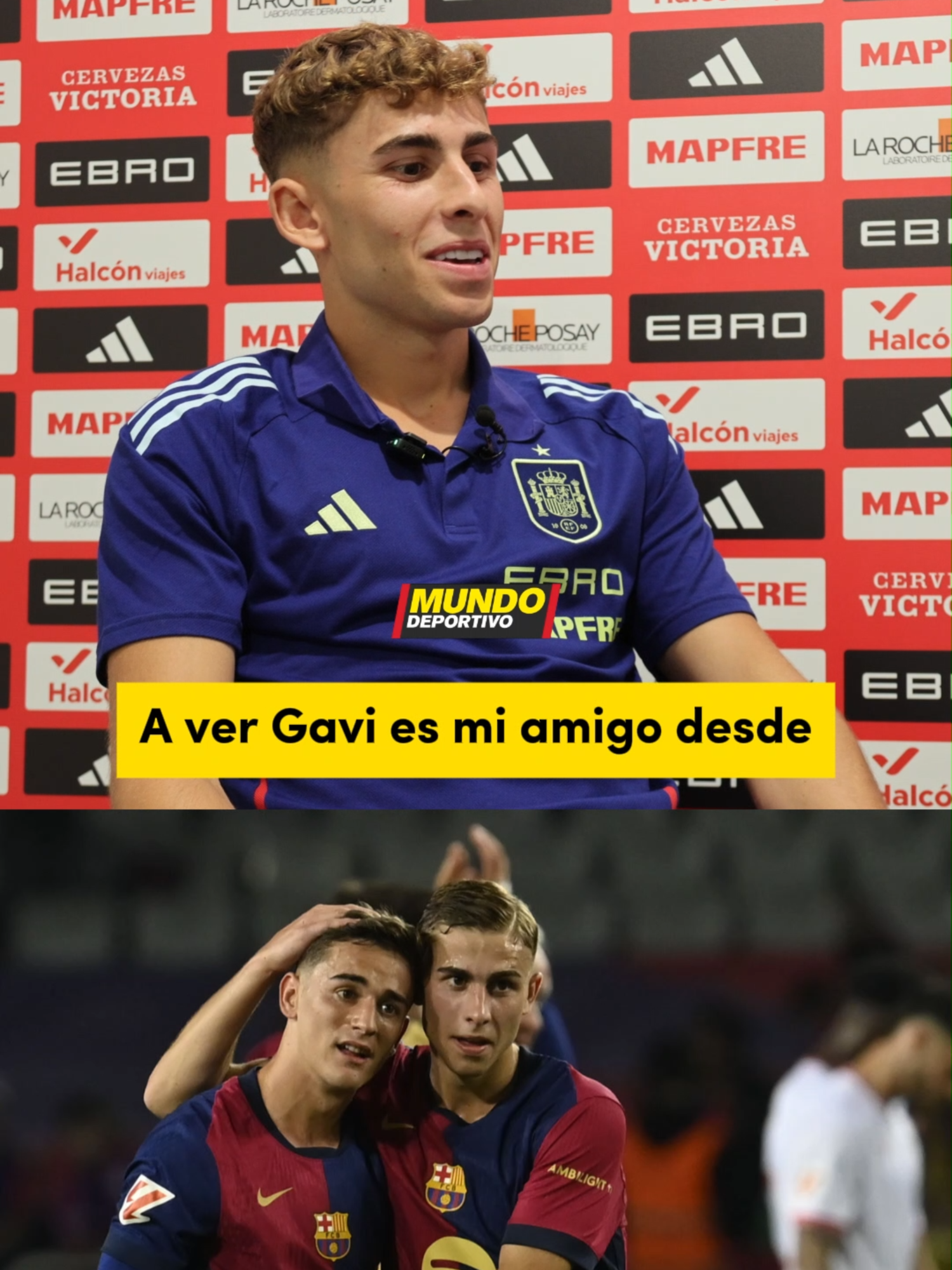 💣 𝐄𝐧𝐭𝐫𝐞𝐯𝐢𝐬𝐭𝐚 𝐞𝐱𝐜𝐥𝐮𝐬𝐢𝐯𝐚 ❤️ Fermín habla sobre su relación con Gavi: 
