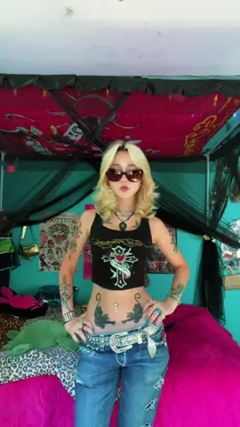 Okay ashnikko pop off #fashion #edhardy #OOTD #outfit #fyp 