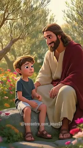 Jesus, se todos somos filhos do mesmo pai, porque tantas pessoas se tratam com ódio de desprezo? #HistóriaQueToca #DiálogoComJesus #MensagemDeEsperança #PalavraDoDia #tiktokcristão 