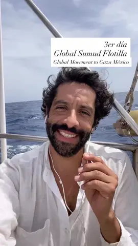 Un mensaje desde el mar Mediterráneo, rumbo a Túnez, desde Alicante, para mostrarles un pequeño detrás de cámaras” de lo que hacemos las personas encargadas de la logística y la seguridad de los delegados que participan en la flotilla rumbo a Gaxza. #solidarity #explore #fyp #globalsumudflotillia #barcelona @Global Sumud Flotilla 