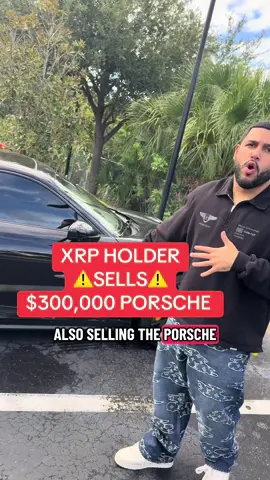 XRP holder sells $300,000 Porsche #xrp #crypto #investing #finance #wealth 