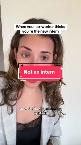 When they think the social media manager is an intern #coworker #intern #job #sketch 