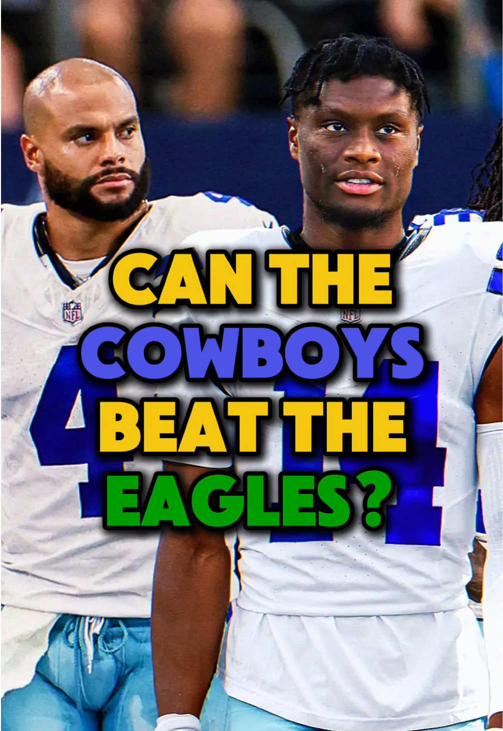 Can the Cowboys Beat the Eagles? #cowboys #eagles #nflnews #fantasyfootball #georgepickens 