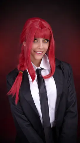 well so did I 😈❤️ #fyp #cosplay #makima #chainsawmancosplay #foryou 