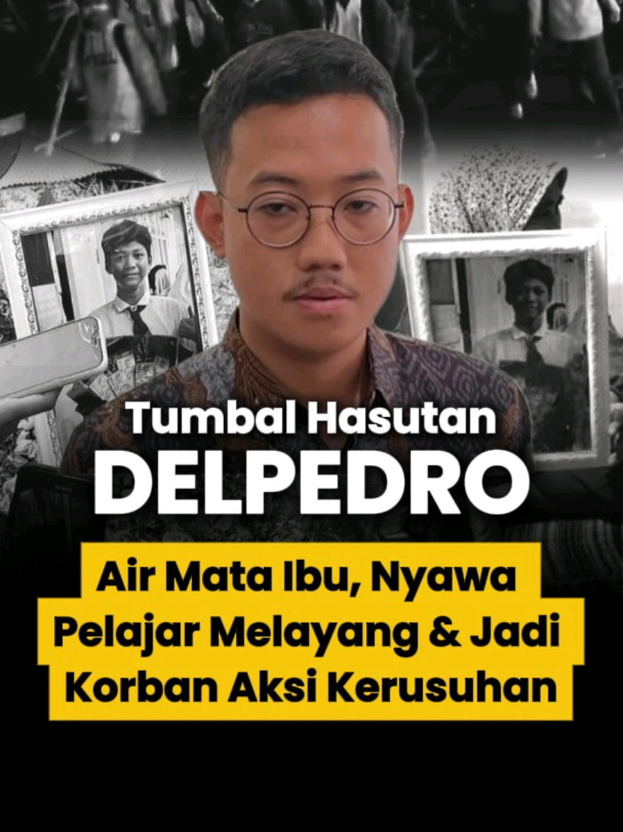 Di balik narasi provokatif Delpedro Marhaen Rismansyah (DMR) yang sok bicara soal perlawanan, terselip kisah pilu yang mengoyak hati publik: seorang ibu kehilangan anaknya akibat hasutan Delpedro. Adalah seorang pelajar SMK asal Tangerang yang ikut terprovokasi ajakan liar DMR. Remaja yang seharusnya sedang belajar menatap masa depan, malah terseret ke jalanan, ikutan aksi anarkis. Tragis, ia menjadi korban dan meninggal dunia. 