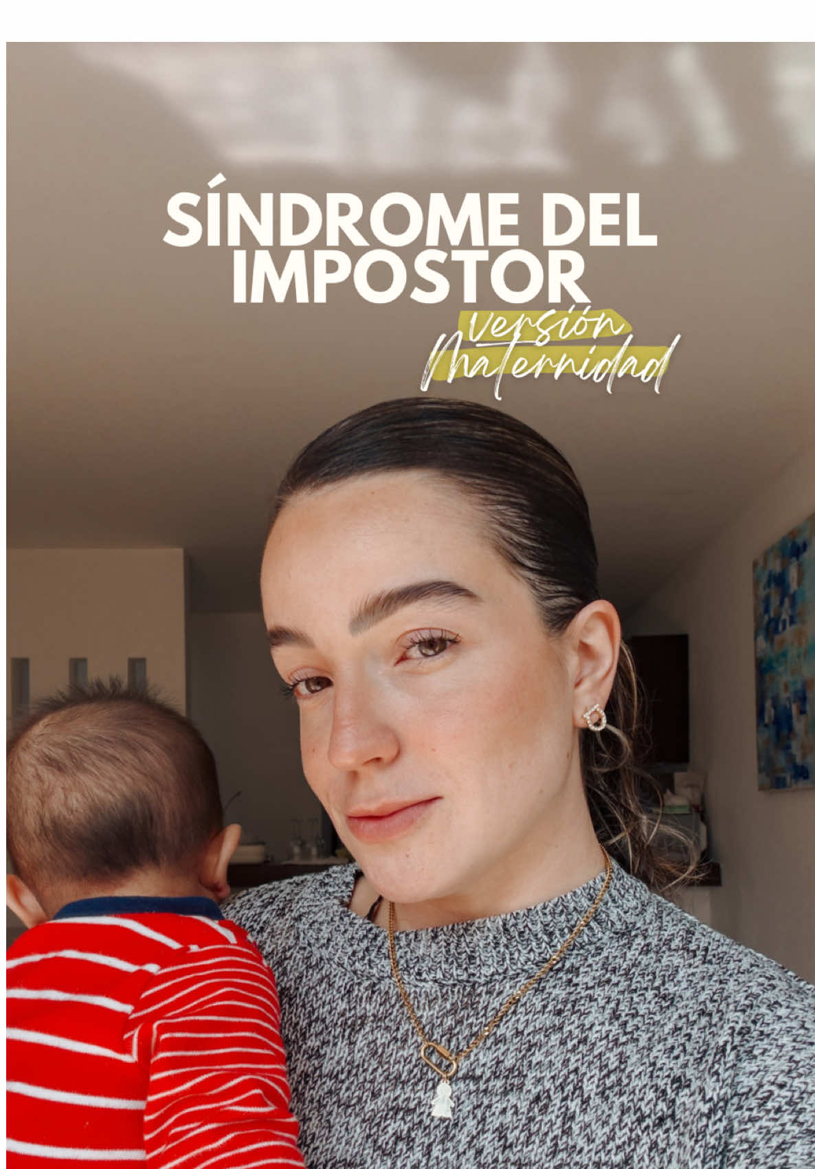 Yo también he sentido que no lo estoy haciendo bien… pero sí lo estoy haciendo. Y tú también. ❤️‍🩹 Guárdalo para los días en los que lo olvides o compártelo con una mamá que lo necesite.  #maternidad #sindromedelimpostor #versionmaternidad #amorpropio 