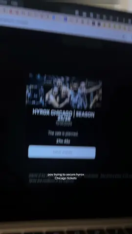 chaotic af 🤣 but tix secured !! @sarah💗🌟 @dame.ruparel #hyrox #hyroxchicago 