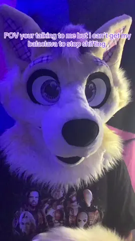 I hate balaclavas so much >:,( #furry #furrytiktok #furrytiktokers #furrysafeplace #fursuiting  