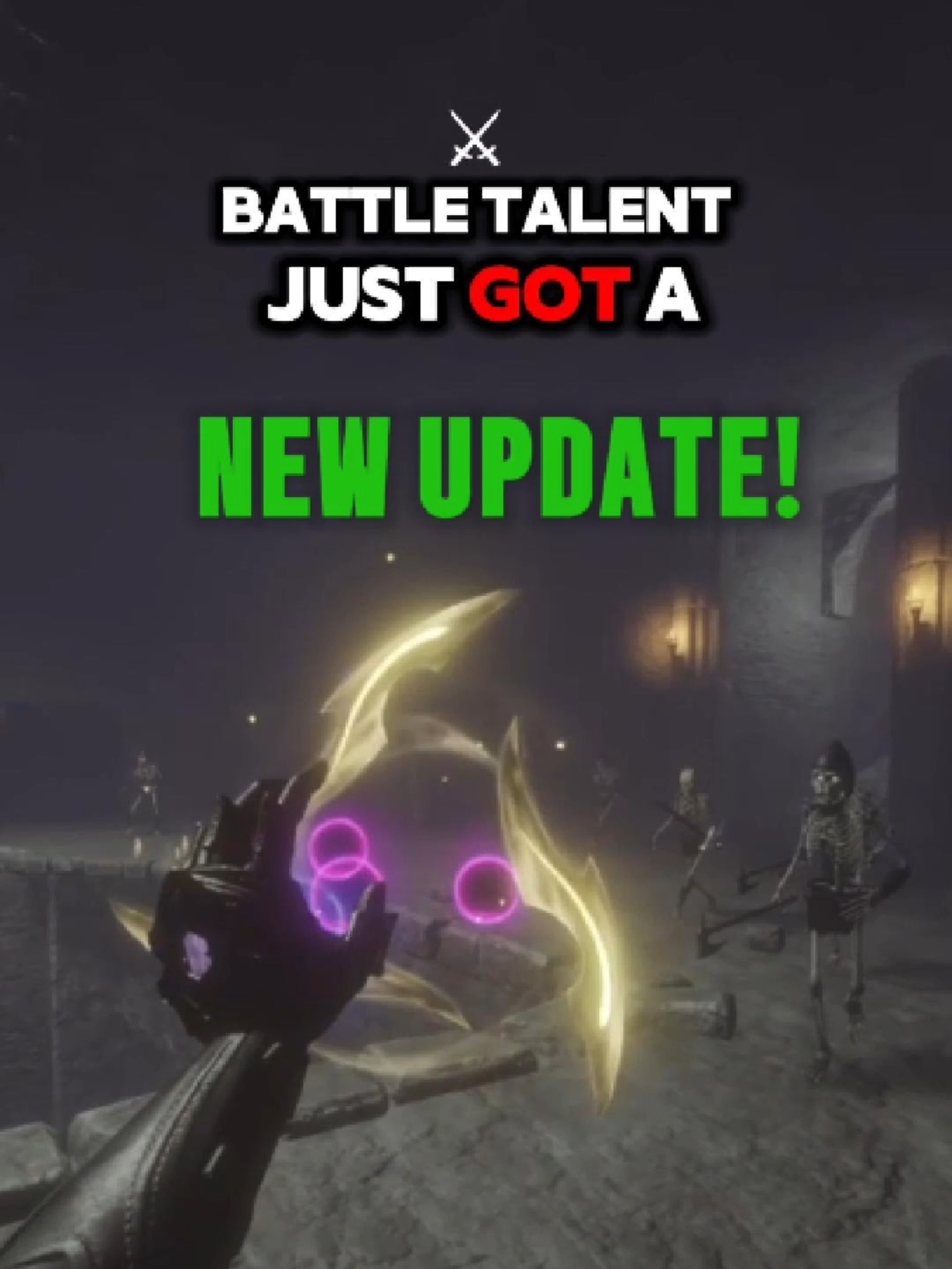 Go get it now!! #battletalent #virtualreality #multiplayer #battletalentvr #rougelike #mixedreality #mod #vr