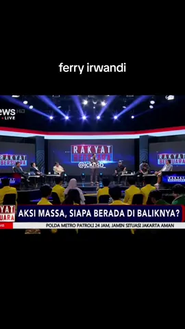 🇮🇩🥀 #indonesia🇮🇩 #inews #ferryirwandi #suararakyat #dpr 