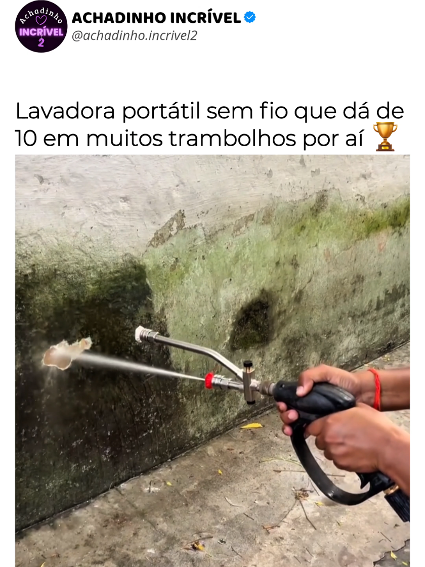 LAVADORA PORTÁTIL 🔫 #carro #portátil #lavadora #carrolimpo #lavandocarro 