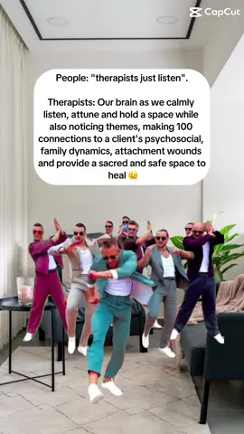 Therapy isn’t just ‘listening’. In a therapist’s head: assessing risk, making sense of patterns, recalling theory, adapting techniques, holding space for emotions, planning interventions — all at once. It’s science + empathy in action 💙  #therapistlife #MentalHealthAwareness #therapytok #UK #fyp 