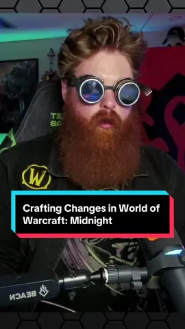 Crafting is getting some TLC in World of Warcraft: Midnight - but is it enough? #WorldofWarcraft #warcraft #gaming #touchpadwarrior #wow 
