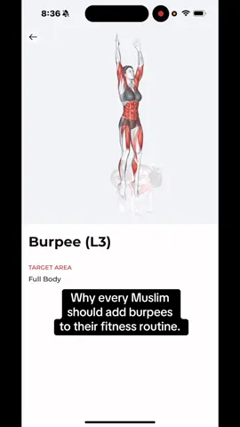 A safe space for Sisters to train live together 🦾🌺🥷From beginners to advanced, we grow as one Ummah — each sister progressing from her own fitness level. Sing up (2 weeks for free) at SunnahFitPro.com #homeworkout #Fitness #muslim #women #muslimah 