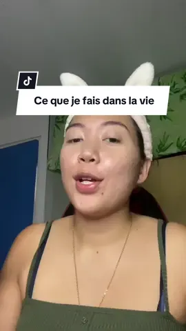 Ce que je fais dans la vie 😘✨