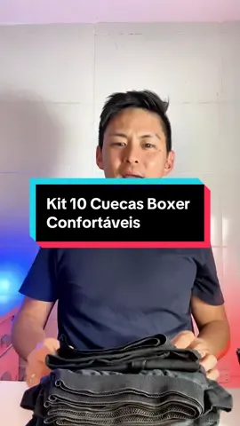 Kit 10 Cuecas Boxer Confortáveis. #cuexaboxer #modamasculina #estilomasculino #cuecaodecouromano 