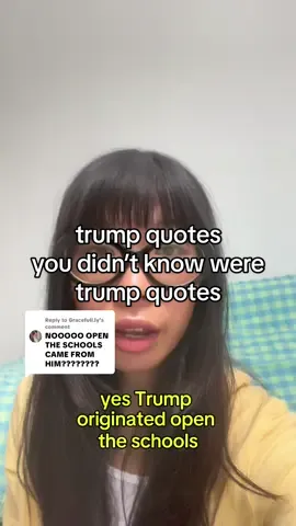 Replying to @Gracefull.ly trump quotes you didn’t know were trump quotes #fypage #trending 