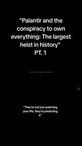 Another informative documentary about Palantir. From the U.S to various European countries; they have the keys to everything there is to know about hundreds of millions of people. #fyp #tiktok #palantir 