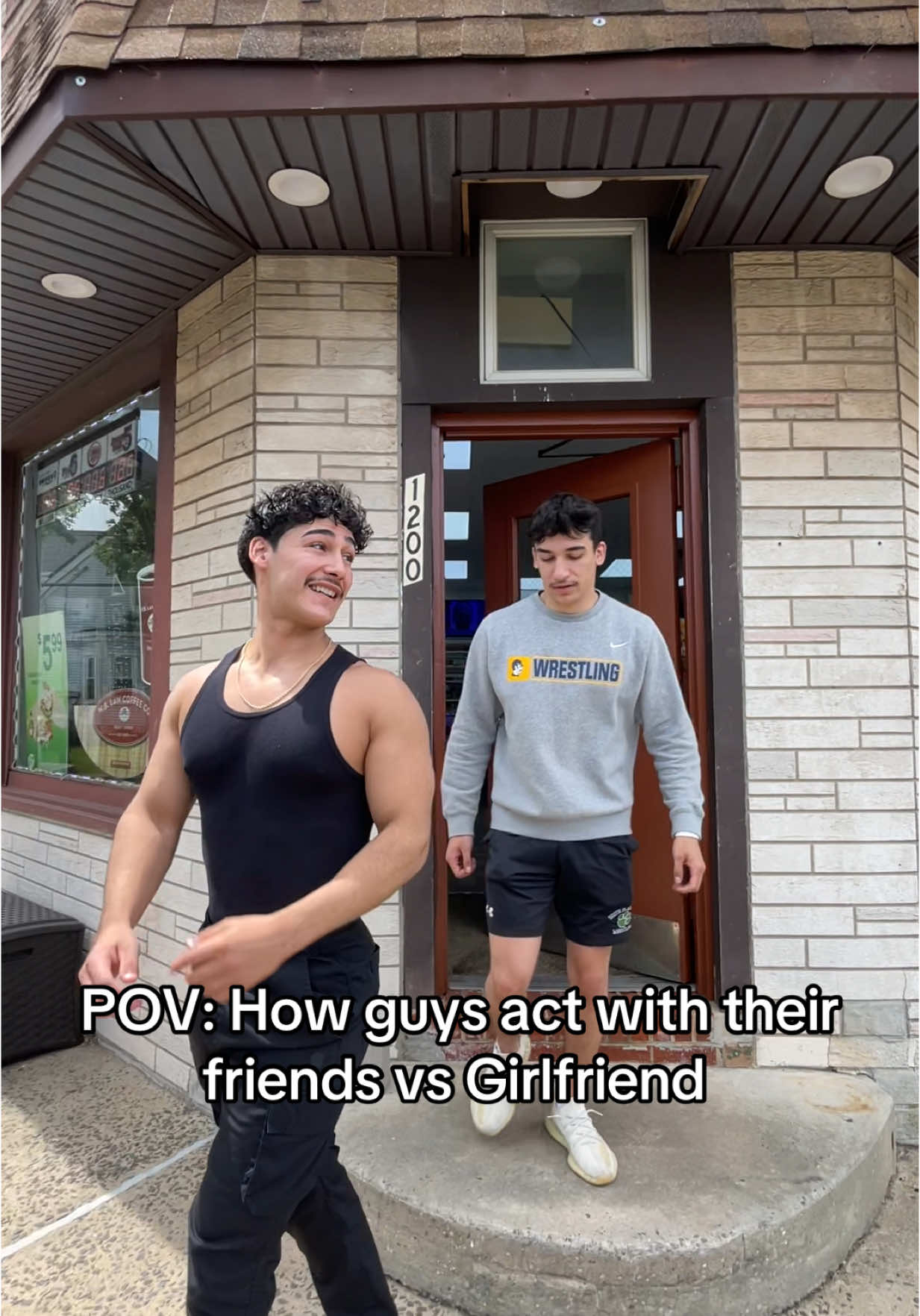 How guys act with their friends vs Girlfriend #fyp #foryou #couple #toxicrelationship 
