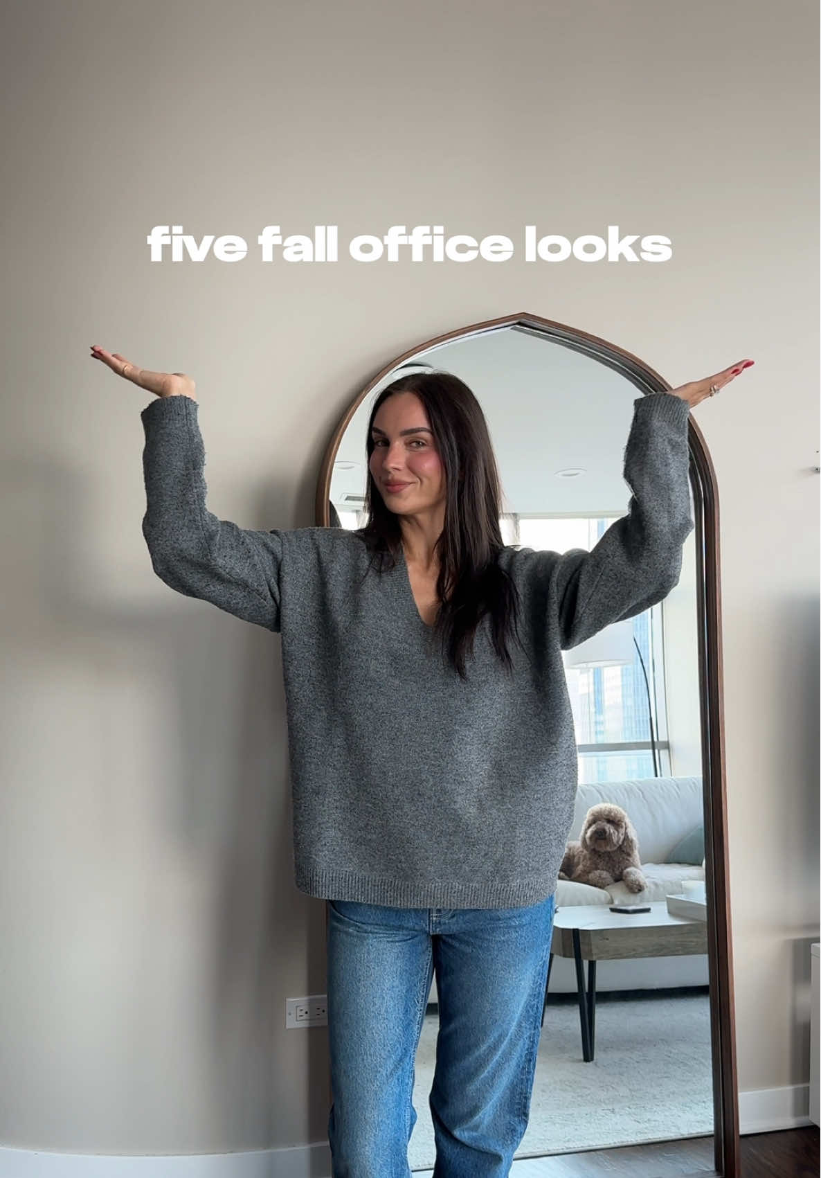 Corporate era loading ⏳ (which is both very intimidating and exciting but mostly the latter because cute clothes) @renttherunway #RTRPartner #RTRMuse #officeoutfits #whattoweartowork #businesscasual 