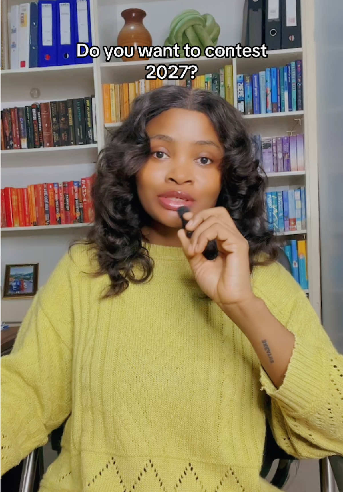 The 2027 general elections are around the corner and if you have the means, I encourage you to contest.  It is the perfect opportunity to launch your political participation, an opportunity to learn so much.  Don’t allow anyone tell you you can’t, you can.  #politicsinnigeria #nigerianpolitics #trenchtalk #womensrights 