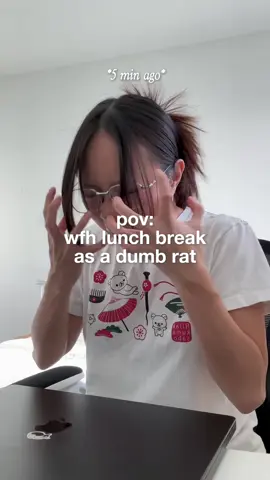 pov: take a wfh lunch break with me :D happy tuesday yall! #dayinthelife #Vlog #lunch #softwareengineer 