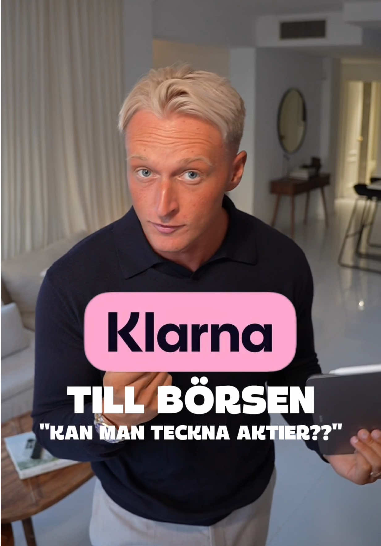 💰KLARNA till börsen. #fyp #klarna #börsen #fördig #aktier 