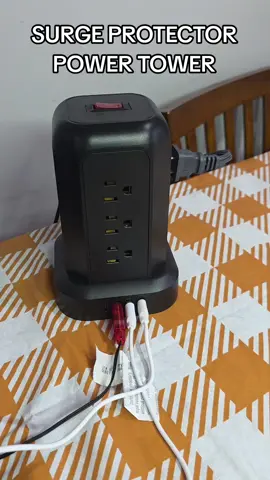 SURGE PROTECTOR POWER TOWER #surgeprotectorpowerstriptower  #surgeprotector #powertower #outlets #tiktokshop 