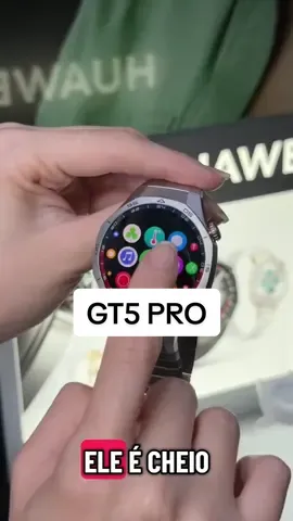 HUAWEI GT5 Pro Relógio Inteligente GPS NFC para Homens Tela AMOLED HD Monitor de Frequência Cardíaca Chamada ##gt5##tecnologia##relogiointeligente##relogio##amoled
