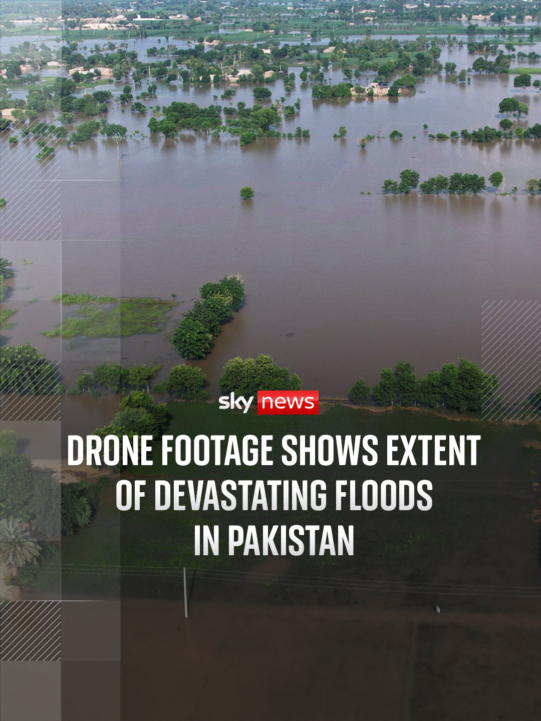 Torrential #monsoon rains and dam discharges from #India have unleashed devastating floods across eastern #Pakistan, affecting 1.2 million people, displacing nearly 250,000, and submerging entire villages in what officials are calling the worst #flood emergency in decades. #drones