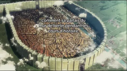 Sa le comparais au mur maria #snk #fyp #humour #pourtoii #reel 