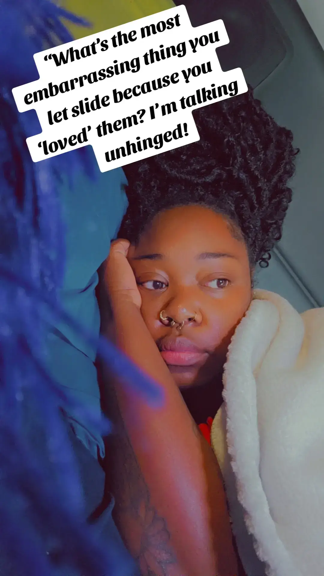 Whewww I’m about to expose myself with this one 😂 don’t leave me hanging tho, y’all go first 👀!!! Cuz I really need to know just how much I can tell yall of my story! 😬😬😬 #fyp #foryou #storytime #toxicrelationships #delusional  
