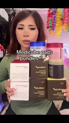 Makes my skin get clear by the next day 😍#medicube #foryoupage #fup #viral #foryou #medicubeskincare #padsskincare 