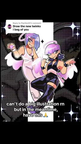 Replying to @Plantboi01 polyester and polyurethane (a word I did not know until panty and stocking)  #paswg #paswgfanart #pantyandstocking #paswgedit