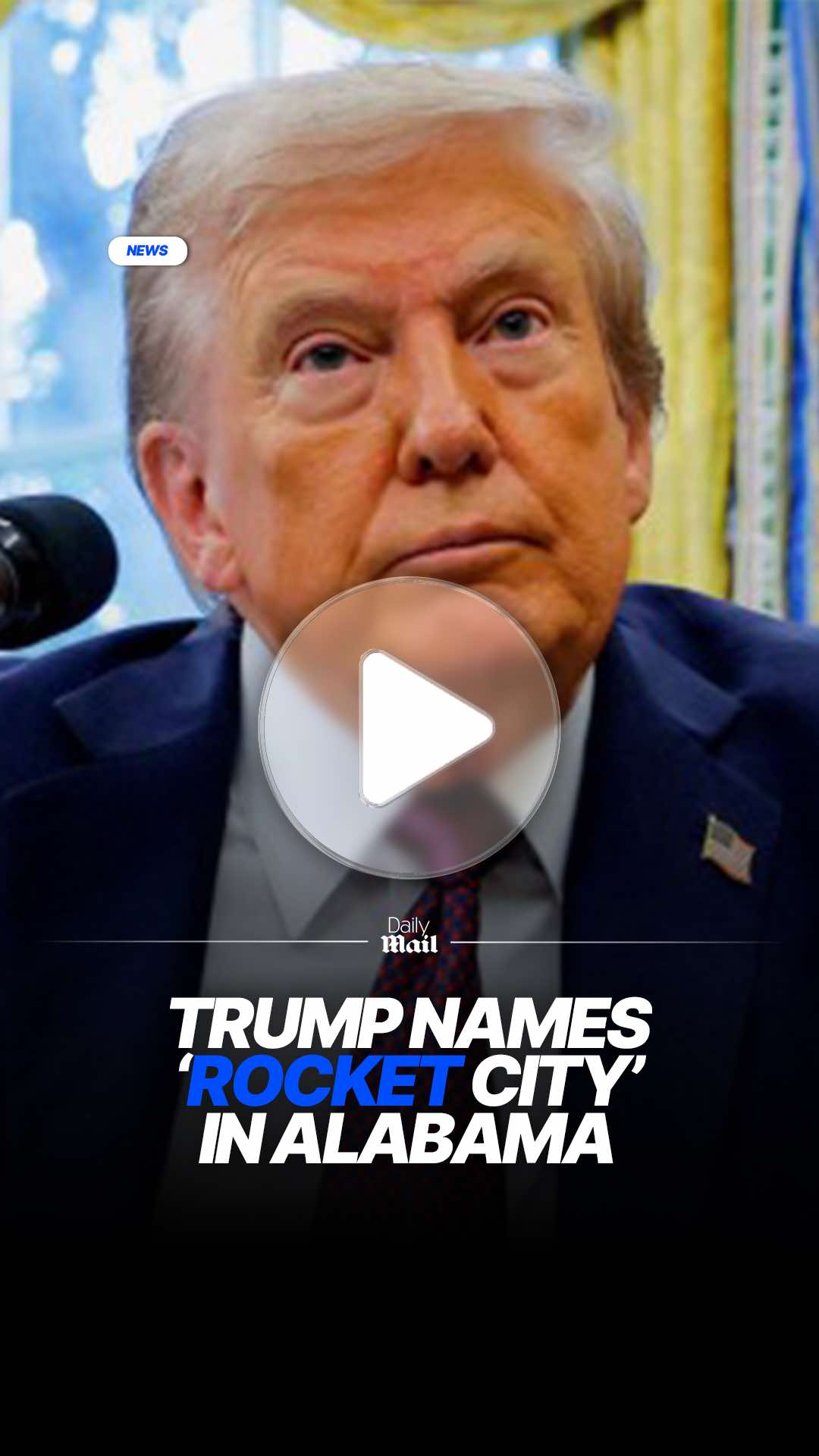 On Tuesday, President Donald Trump announced from the Oval Office that US Space Command will be relocated from Colorado to Huntsville, Alabama. The move overturns President Joe Biden’s 2023 decision to establish the command’s headquarters in Colorado Springs. During his remarks, Trump criticized Biden and voiced his hope that Space Command would remain in Alabama for 'hundreds of years.' #news #trump #alabama #colorado #whitehouse