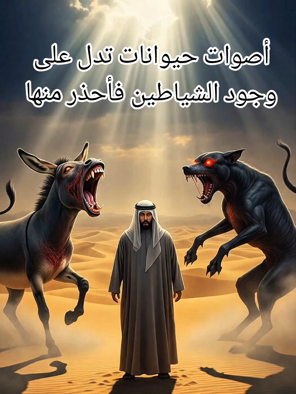 أصوات حيوانات تدل على وجود الشياطين اذا سمعتها فأحذر منها  #قصص_اسلاميه #محتوى_ديني #قصص_الانبياء #fybシviral_video_tiktok #tik_tok 