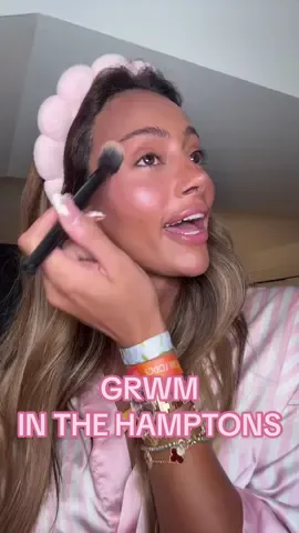#grwm in the hamptons 🥲🩷 doing my makeup for last weekend of summer 🫶🏽 now it’s time for fall glam 👀 my makeup looked so iconic all summer…but i’m ready for fall  💓 #makeup #makeupgrwm #easymakeup #makeuptutorial 