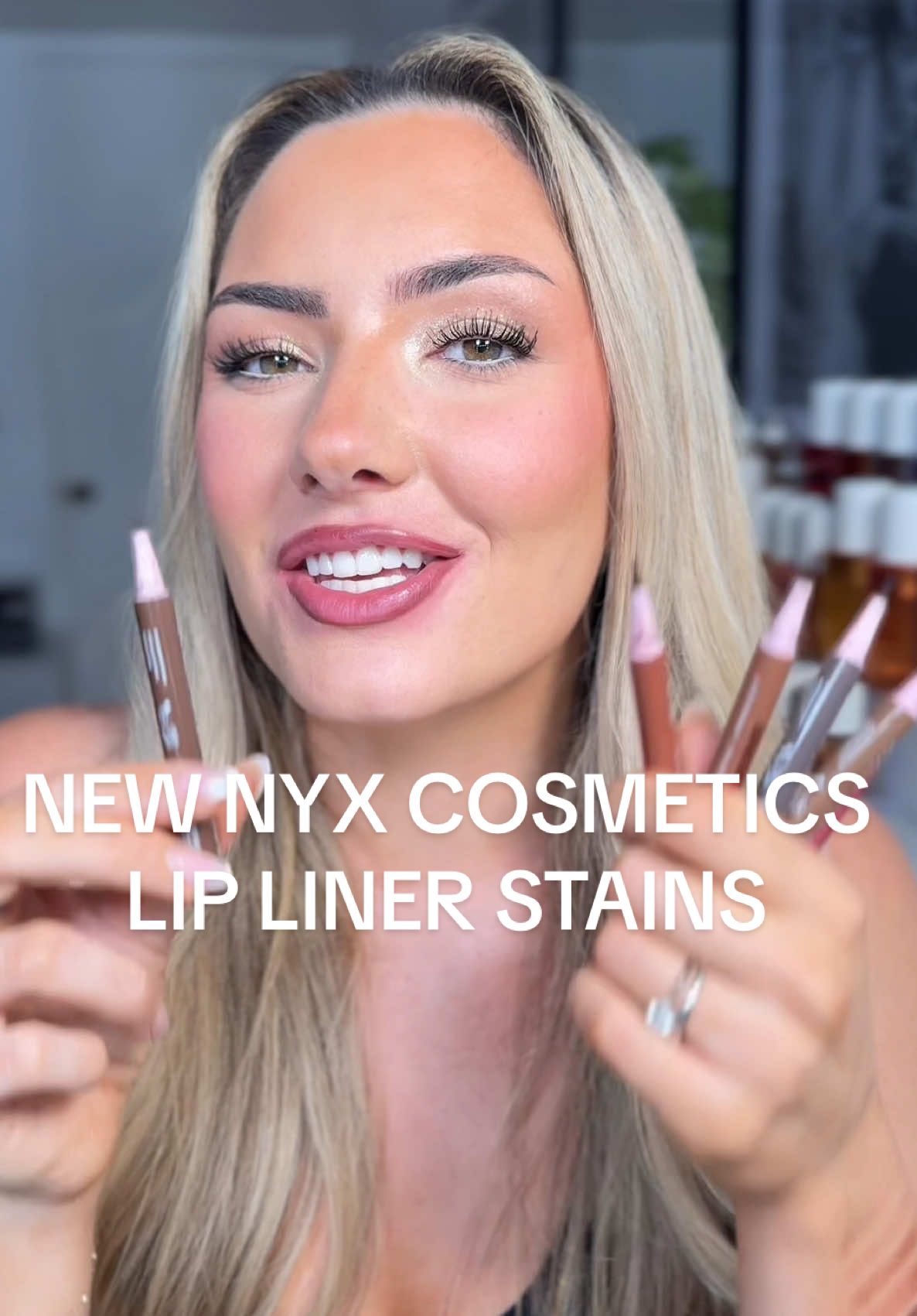 🚨NEW NYX cosmetics lip lingerie lip liner stains just dropped 🚨 These have a ball point tip for precise lines, last all day long and come in the most beautiful neutral shades! 💞 Only available on TikTok shop right now (9/2) 🫶🏻 @NYX Professional Makeup #nyxcosmetics #liplinerstain #lipstainviral #nyxlipliner #tiktokshopcreatorpicks  