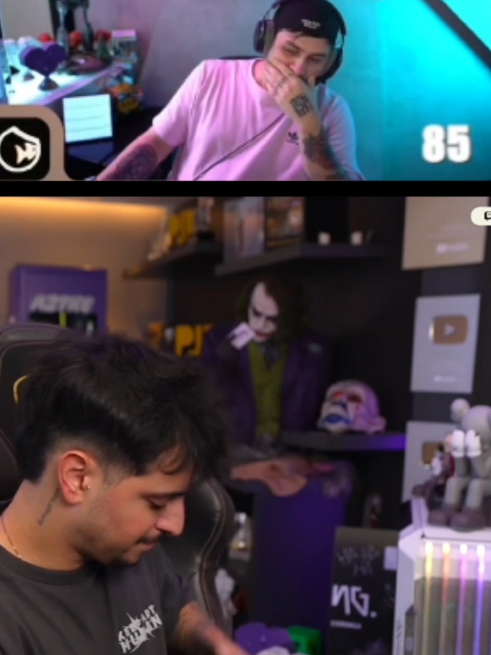 o coringa ganhou um teclado do gabepeixe #gabepeixe #loudcoringa #trol #corte 