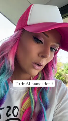 #creatorsearchinsights AI foundation!? I truly do not understand how it oxidized less orangey and because more true to color but here we are #foundation #tirtir #fullcoveragefoundation #makeup 