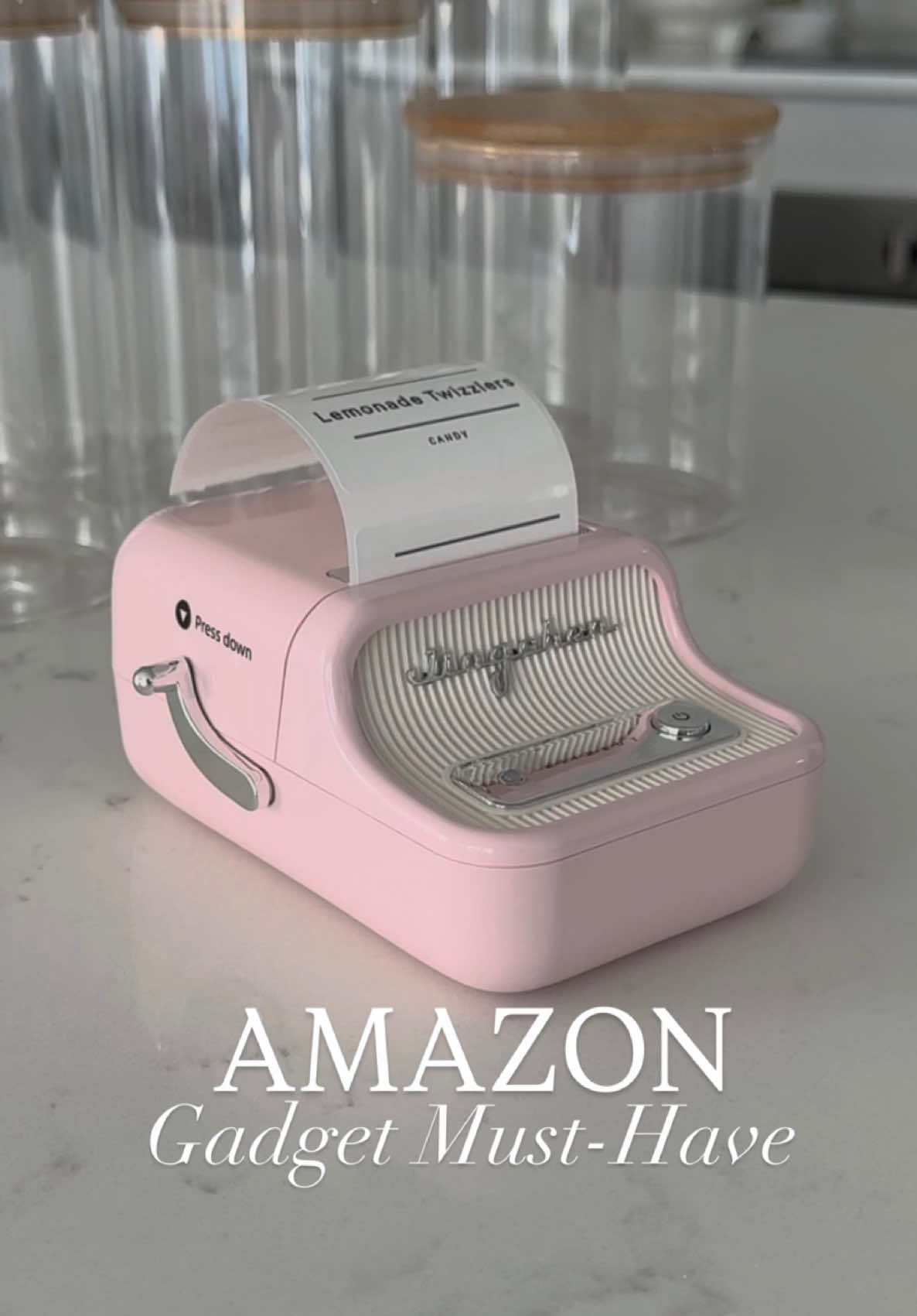 Organize your space with this cute thermal printer! 🏷️ It’s compact, easy to use, and makes labeling so satisfying. From pantry jars to office files, everything looks neat & aesthetic in seconds 💕 link in bio 🔗#amazonfinds #amazonhome #amazonmusthaves #kitchenorganization #niimbot #labelmaker #thermalprinter #homeessentials #smartgadgets #organizedhome #creatorsearchinsights 