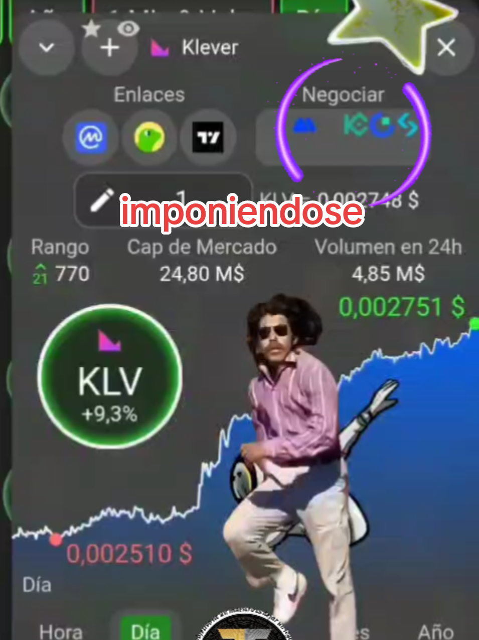 #klv imponiéndose  mientras la mayoría te dicen que es una estafa #bullrun2025 #altseason2025 
